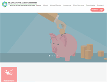 Tablet Screenshot of hexagonwealthadvisors.com